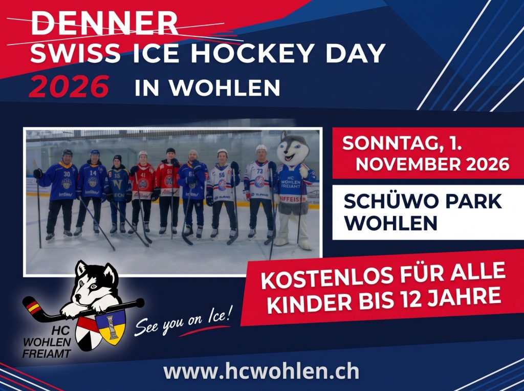 Denner Swiss Ice Hockey Day 2026 Poster